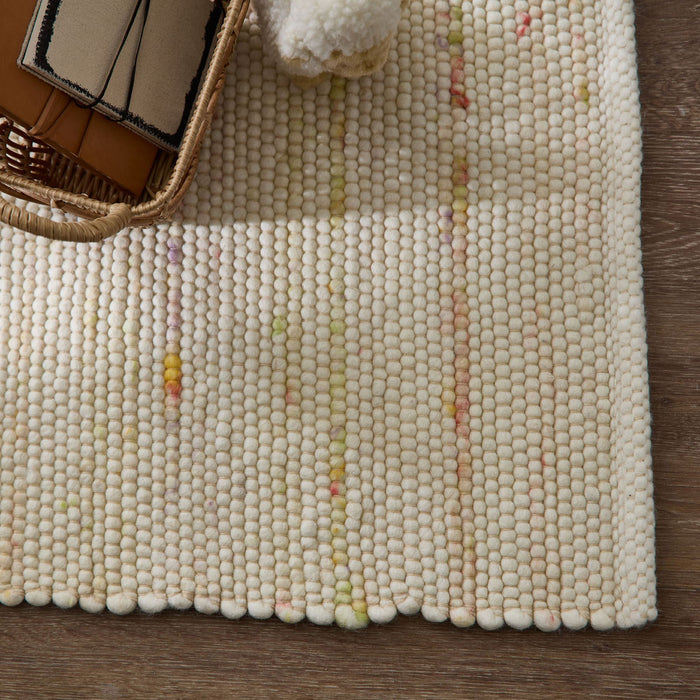 Theko Handgeweven wollen tapijt Alpen 120x180 cm - Multipastel