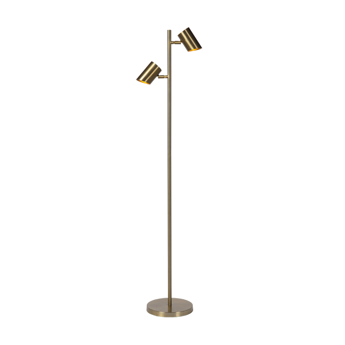 Atmooz Vloerlamp Kisoro Brons - Industriele Staande Lamp