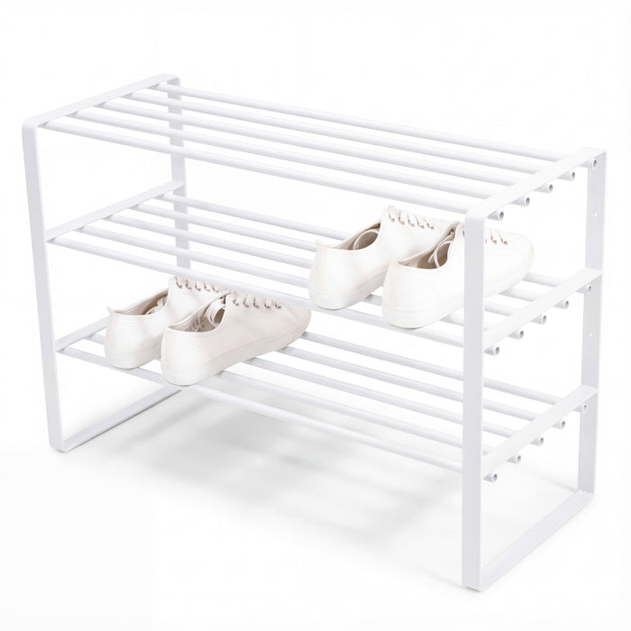 Spinder Design schoenenrek Rex SR 2 - Wit - 12 paar schoenen