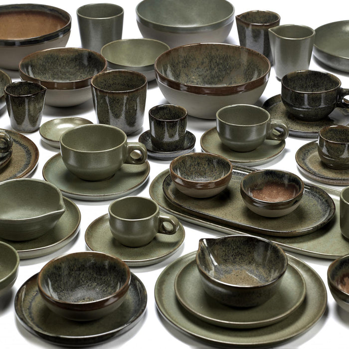 SERAX - Sergio Herman - Surface Diep Bord 4 st. - Ø 19 cm - Indy Grey