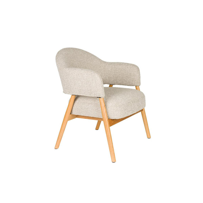 Puur - Clay fauteuil hout - lichtbruin