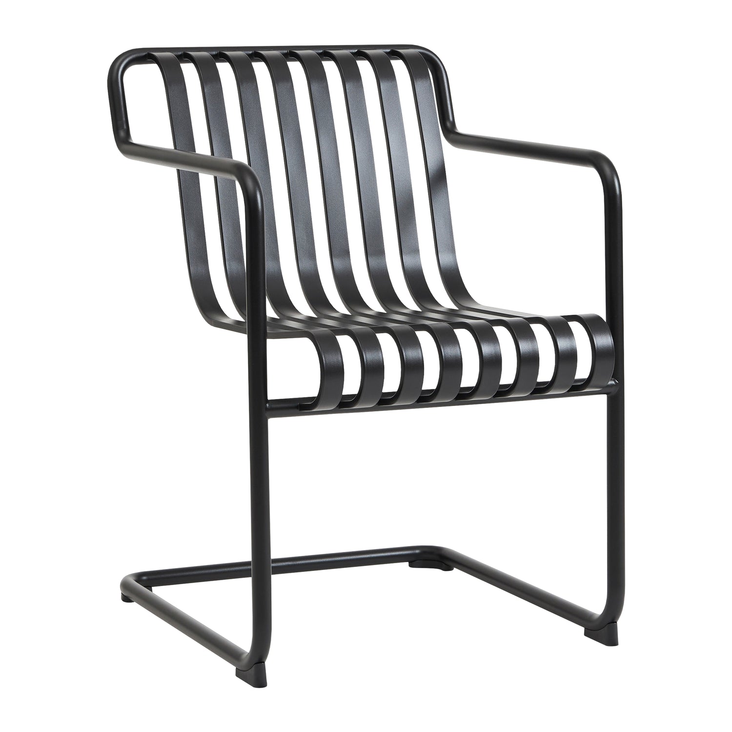 HAY Palissade Cantilever Tuinstoel - Antraciet