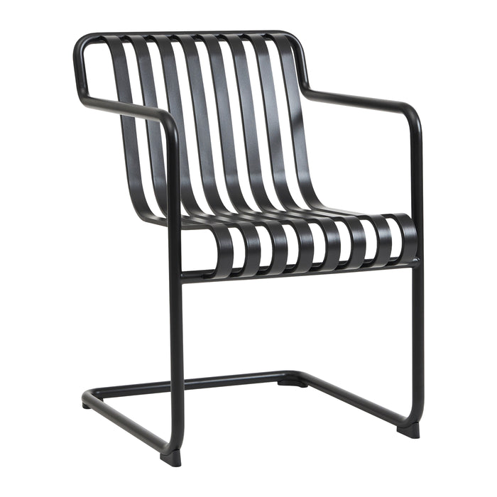 HAY Palissade Cantilever Tuinstoel - Antraciet