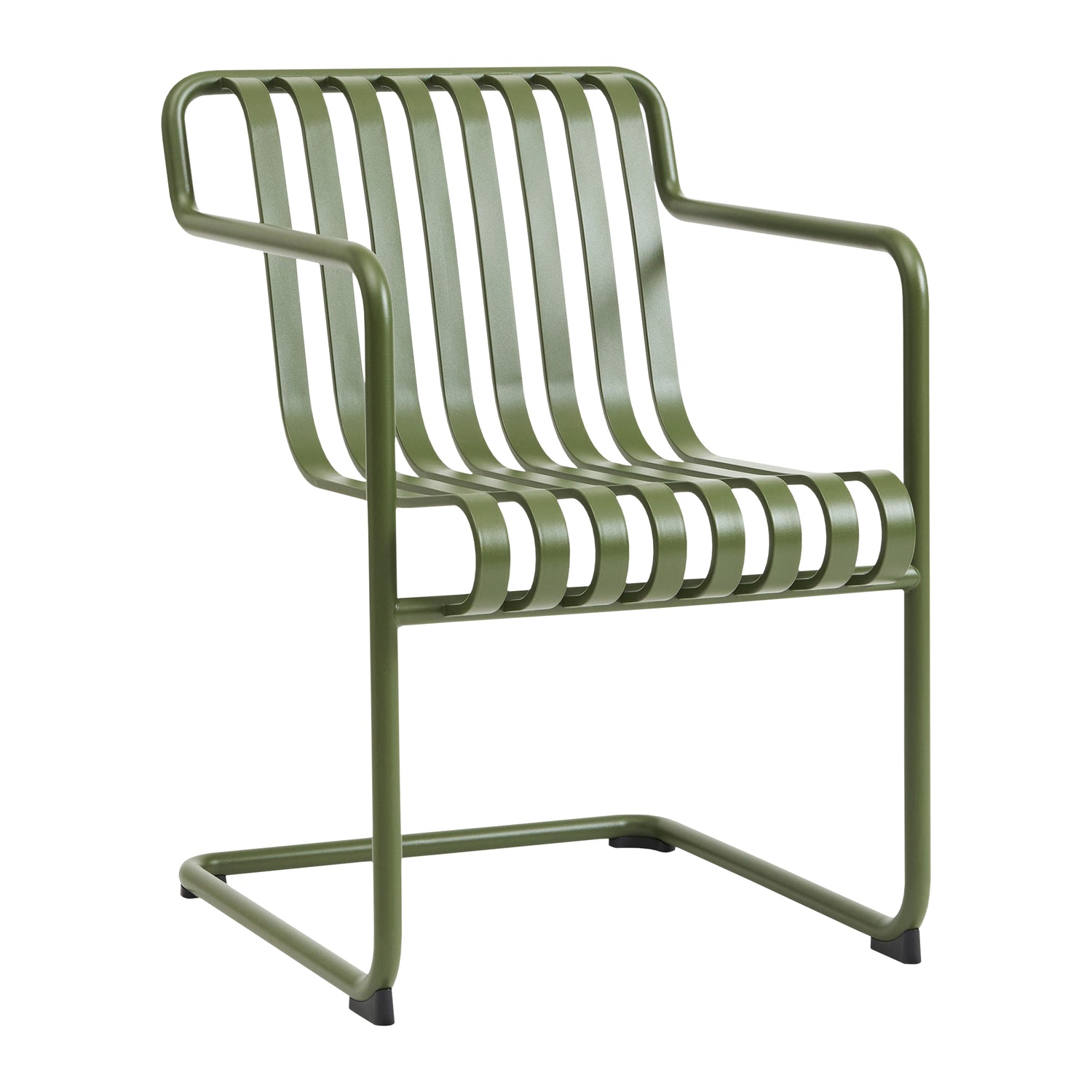 HAY Palissade Cantilever Tuinstoel - Olijfgroen