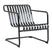 HAY Palissade Cantilever Lounge Chair Low - Antraciet