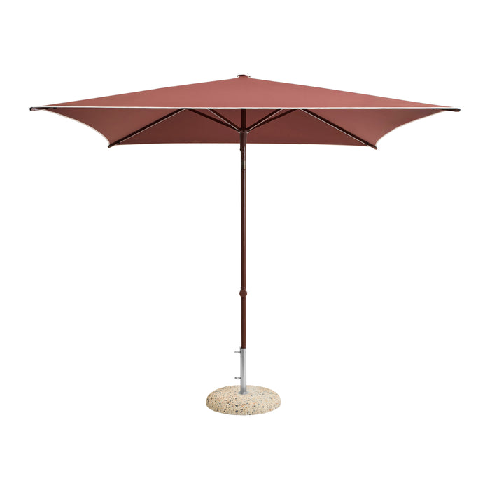 HAY Terrazza Parasol Vierkant -  Burgundy
