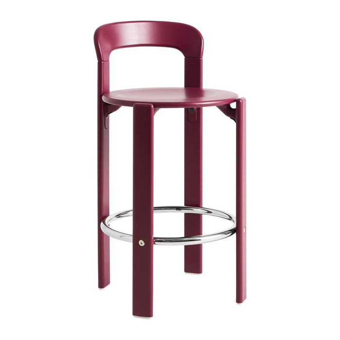 HAY Rey Barkruk Low H 65 cm - Grape Red