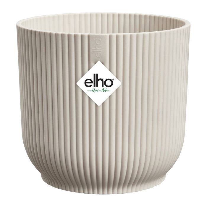 Elho Vibes Fold Rond - Wit - Ø 47 x H 44 cm - Binnen - 100% gerecycled