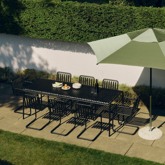 HAY Palissade Cantilever Stoel met Armleuning - Antraciet