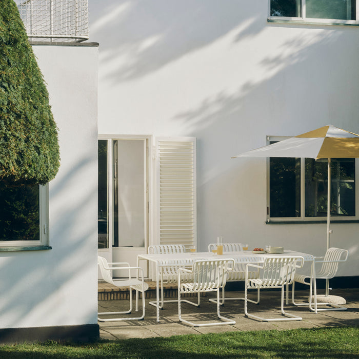 HAY Palissade Cantilever Tuinstoel - Crème Wit