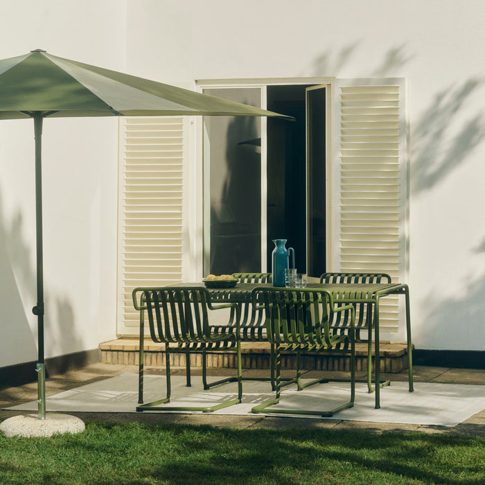 HAY Palissade Cantilever Tuinstoel - Olijfgroen