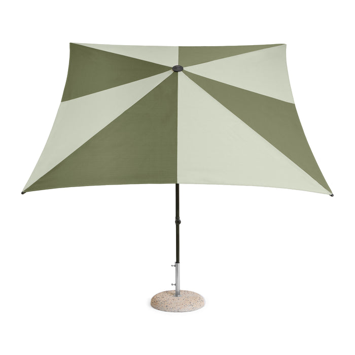HAY Terrazza Parasol Vierkant - Groen