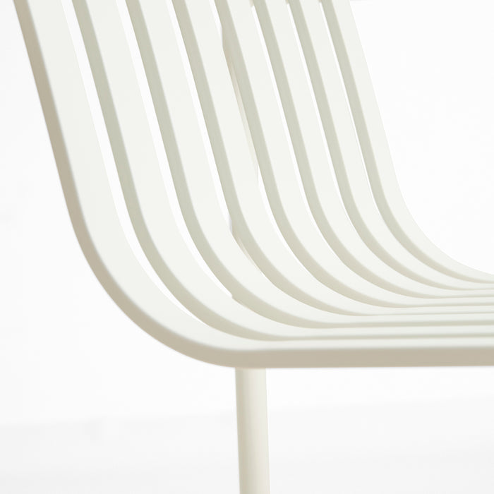HAY Palissade Tuinstoel - Crème Wit