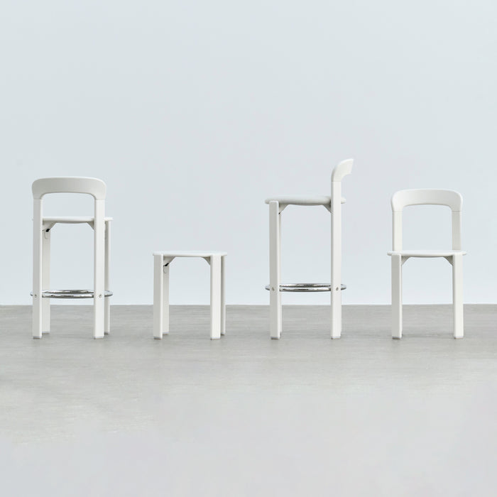 HAY Rey Barkruk Low H 65 cm - Cream White