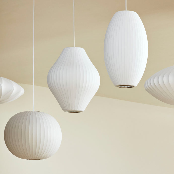 HAY Nelson Bubble Pear Hanglamp S - Off-White