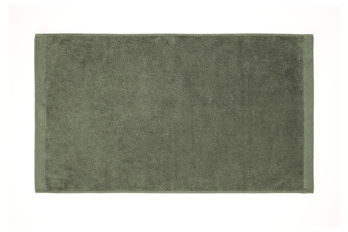 Heckett Lane Premium Handdoek 50x100cm Set van 2 - army green