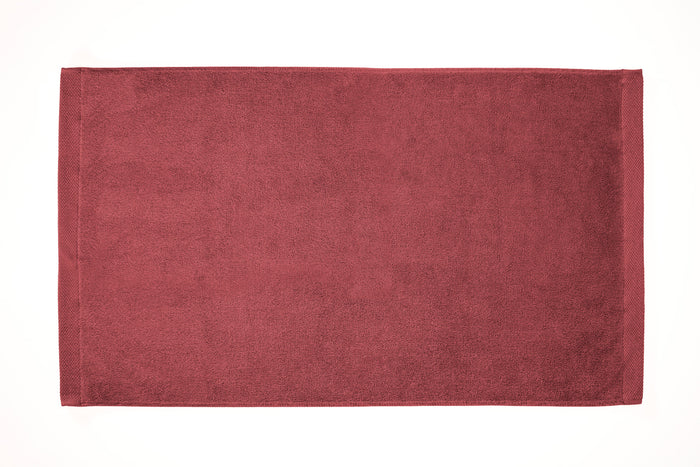 Heckett Lane Premium Baddoek 60x110cm Set van 2 - spicy red