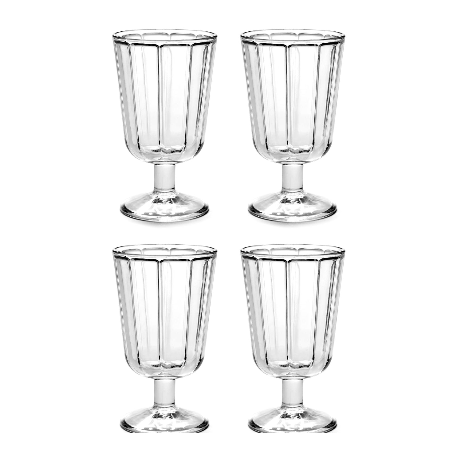 Serax Surface Rode Wijnglas 4 st. - 0,23 L