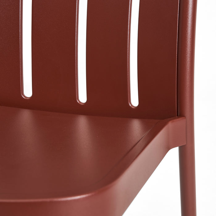 HAY Deville Tuinstoel - Iron Red