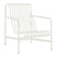 HAY Palissade Lounge Chair High - Crème Wit