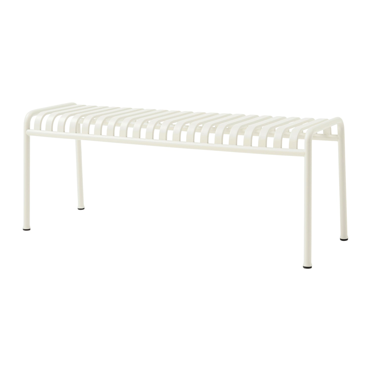 HAY Palissade Tuinbank 120 cm - Crème Wit