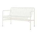 HAY Palissade Tuinbank 2,5-zits met Armleuning - Crème Wit