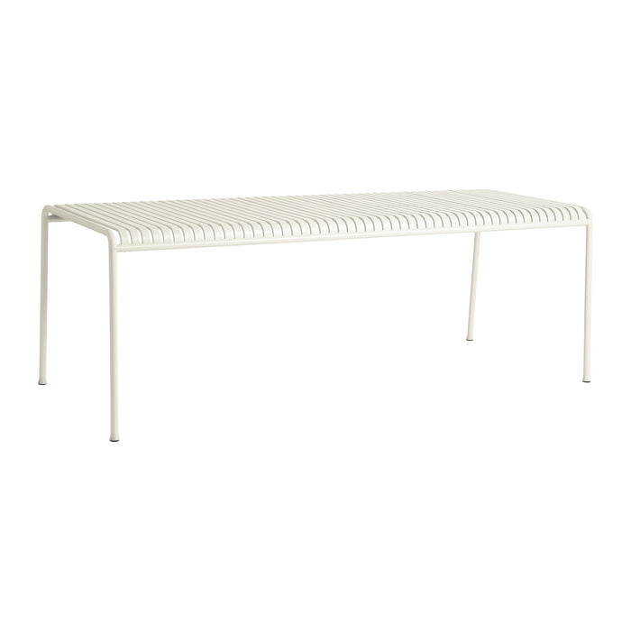 HAY Palissade Tuintafel 220 x 90 cm - Crème Wit