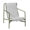 HAY Palissade Quilted Kussen voor Lounge Chair High - Sky Grey