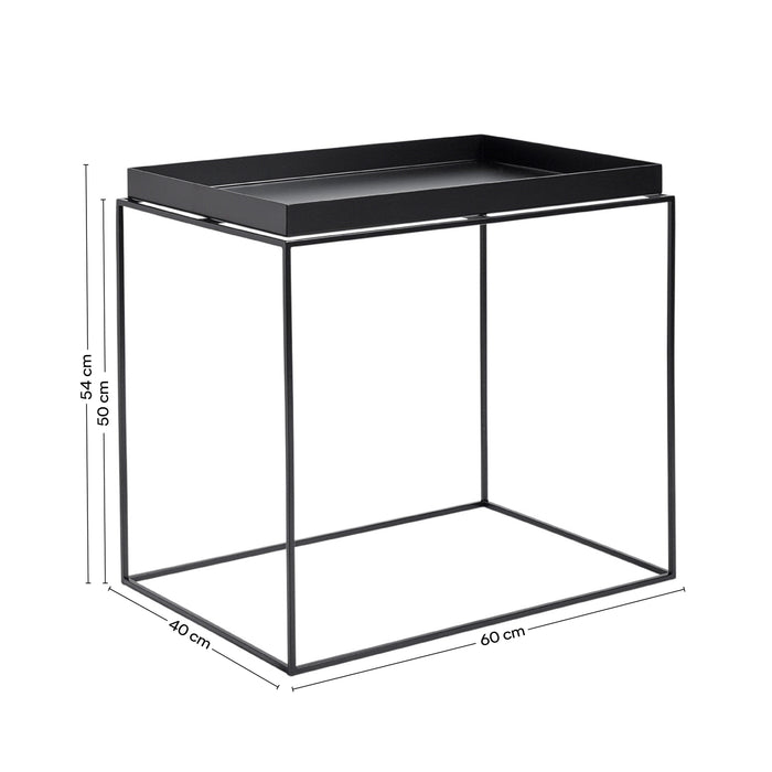 HAY Tray Table Large Bijzettafel - Zwart