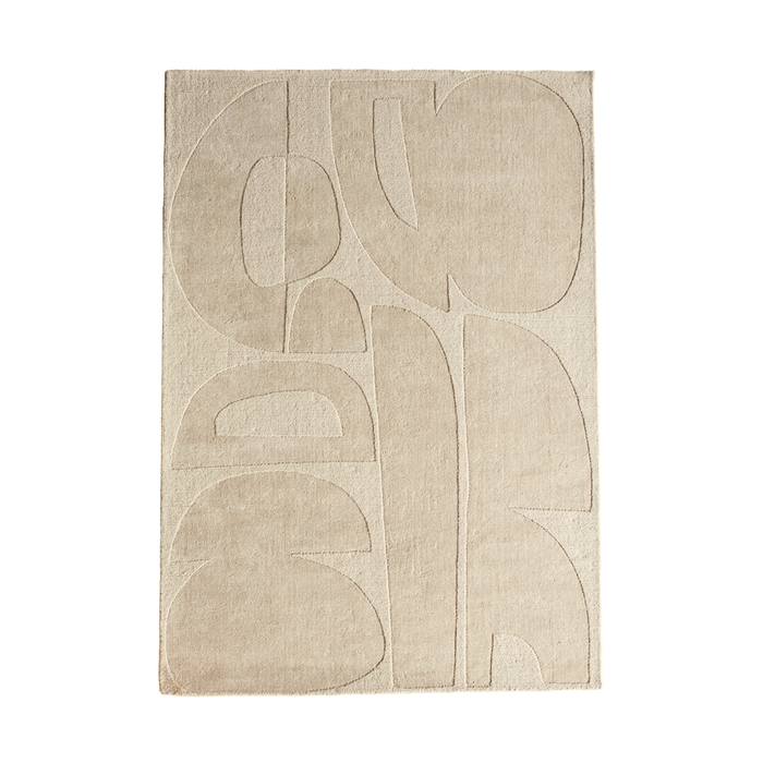 by fonQ Reform Vloerkleed 200 x 290 cm - Beige