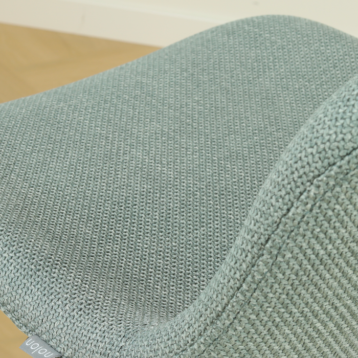 Nolon Nino-Mats Barkruk Saliegroen - Wit Onderstel - 65 Cm