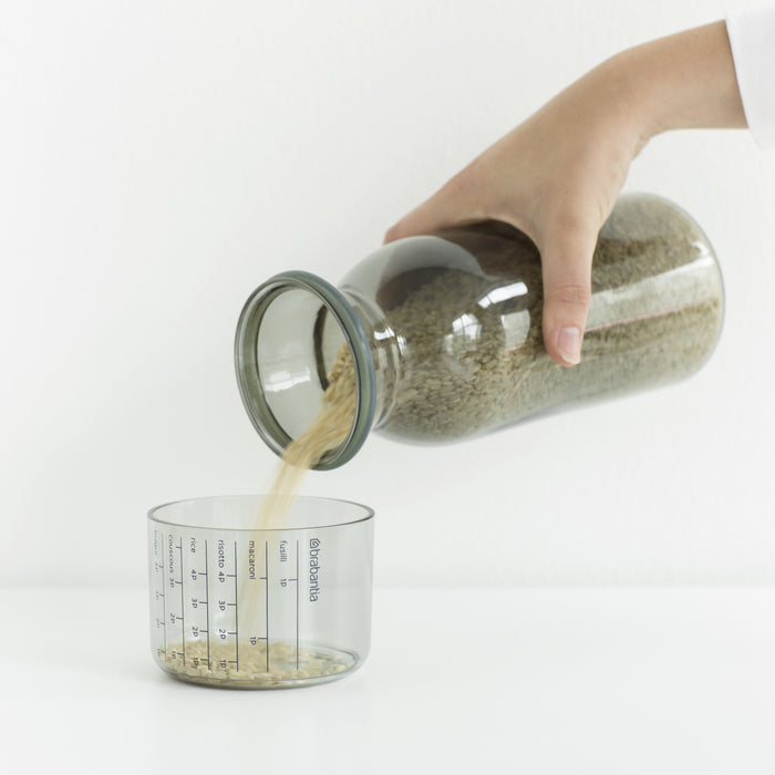 Brabantia Voorraadpot met Maatbeker 1,3 L - 2 st.