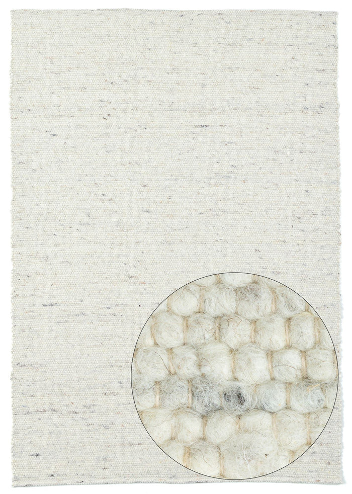 Theko Alm-Glück natuurtapijt 160x230 cm - Beige