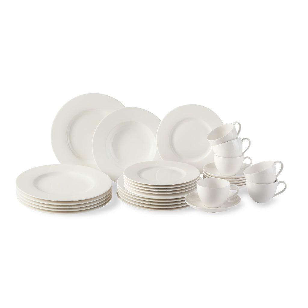 Villeroy & Boch Basic White Serviesset 30-delig