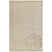 Theko gestreept UNI-tapijt Venus 70x140 cm - Beige