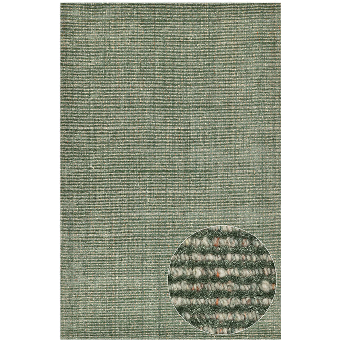 Theko gestreept UNI-tapijt Venus 120x180 cm - Groen