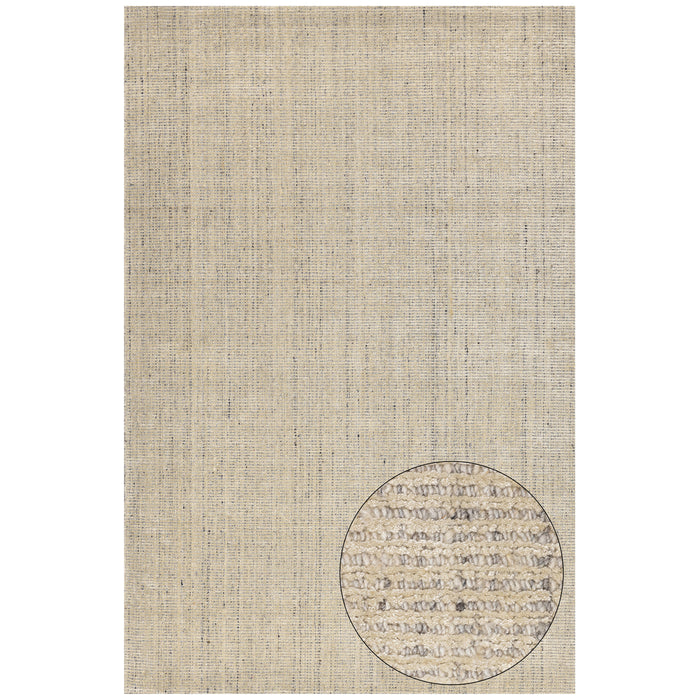 Theko gestreept UNI-tapijt Venus 240x340 cm - Beige