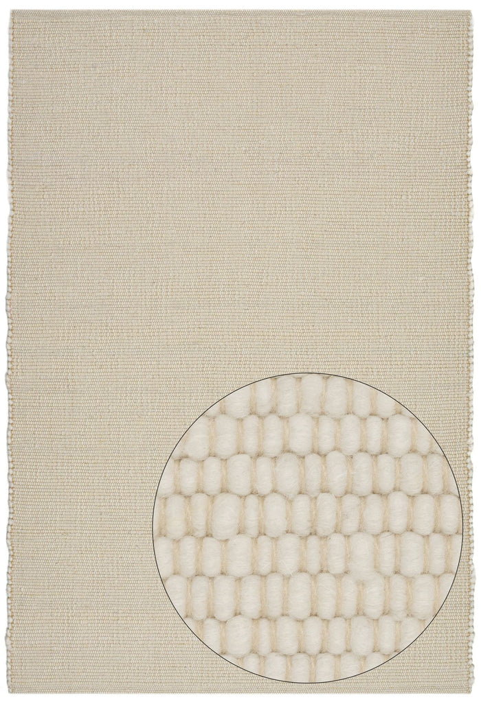 Theko Alm-Glück natuurtapijt 250x350 cm - Crème