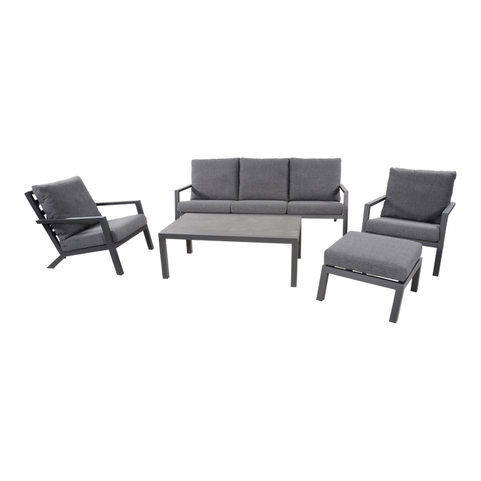 Lesli Living - Loungestoel Down Town - grijs