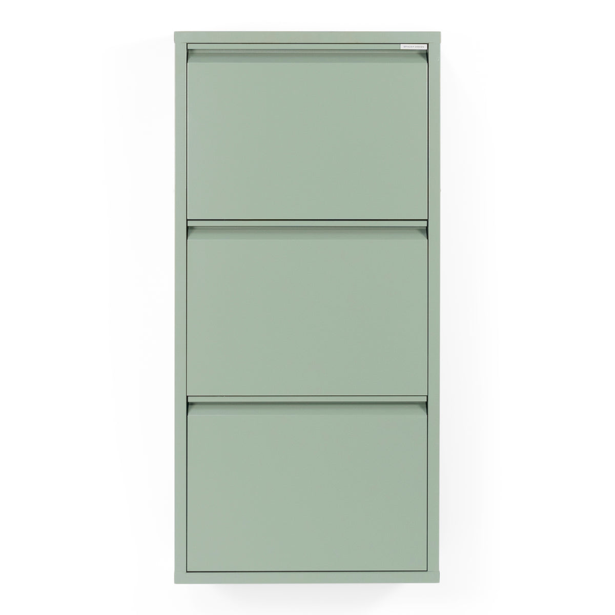 Spinder Design Billy 3 Schoenenkast - Dusty Green