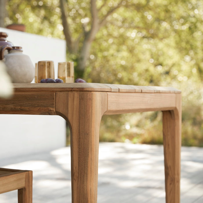 Tikamoon - Tuintafel van gerecycled massief teak 6-8 pers. Vasco