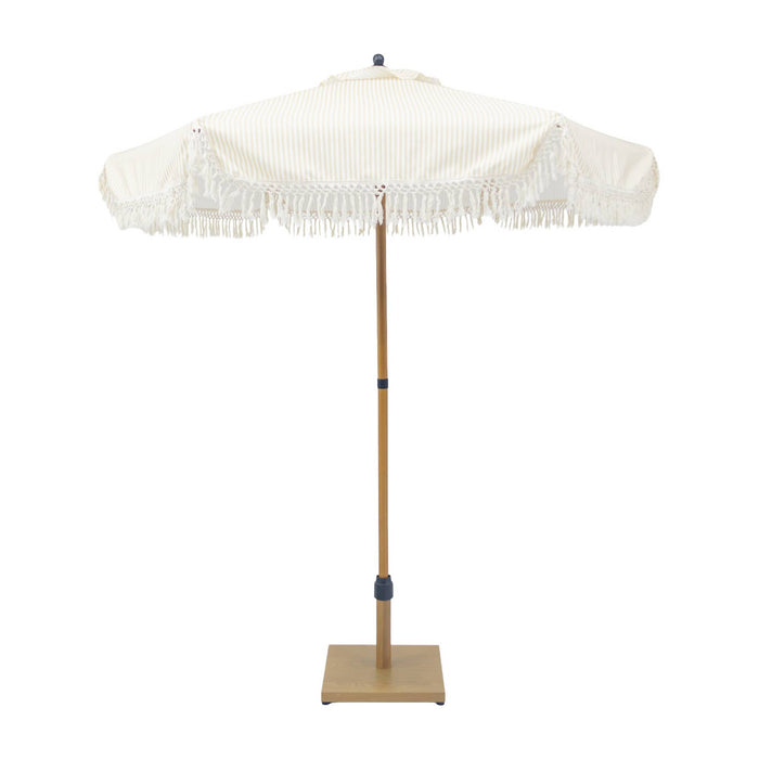 sweeek - Parasol met franjes 2m staal