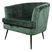 DS4U - Norah fauteuil velvet donkergroen