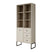 Meubella - Boekenkast Lyndall - Beige - 77 cm