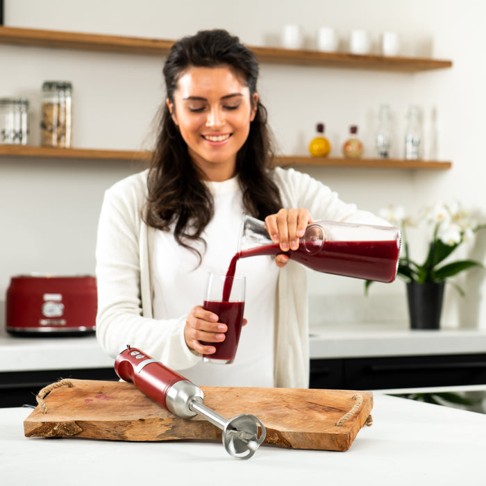 Westinghouse Retro Staafmixer - Rood