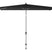 Platinum Riva parasol 3x2 m. Zwart