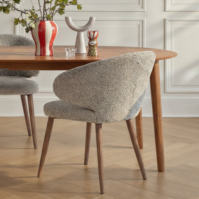 by fonQ Cleo Eettafel Uitschuifbaar - Walnoot