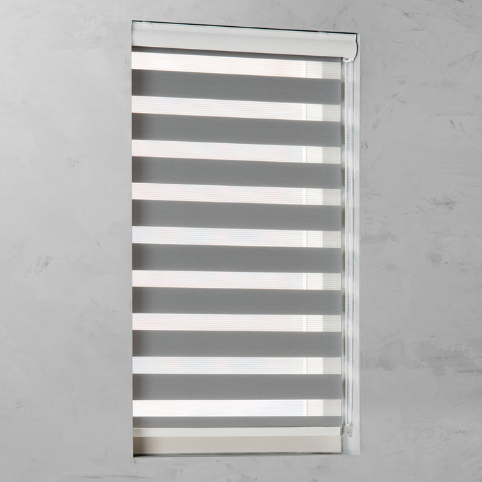 Rollit Noah Duo Rolgordijn Grijs