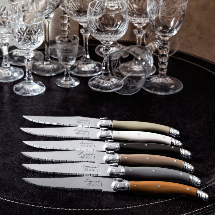 Laguiole Style de Vie Premium Line Steakmessenset 6 st.