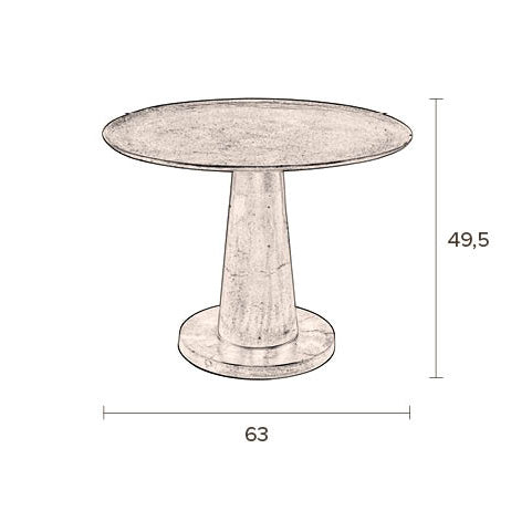 Dutchbone Brute Bijzettafel